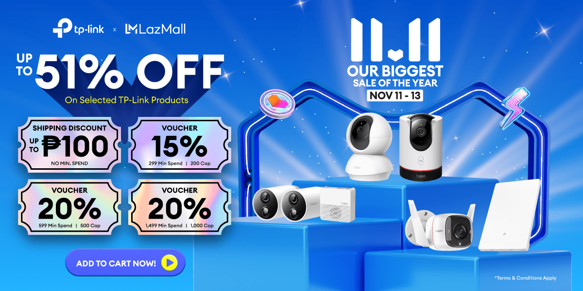 Score Great Deals at the TP-Link 11.11 Sale