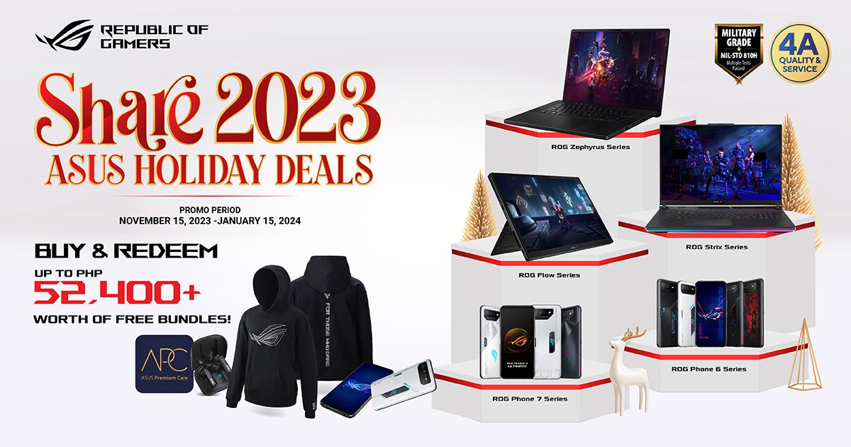 Gaming Never Stops on the ASUS and ROG Share 2023
