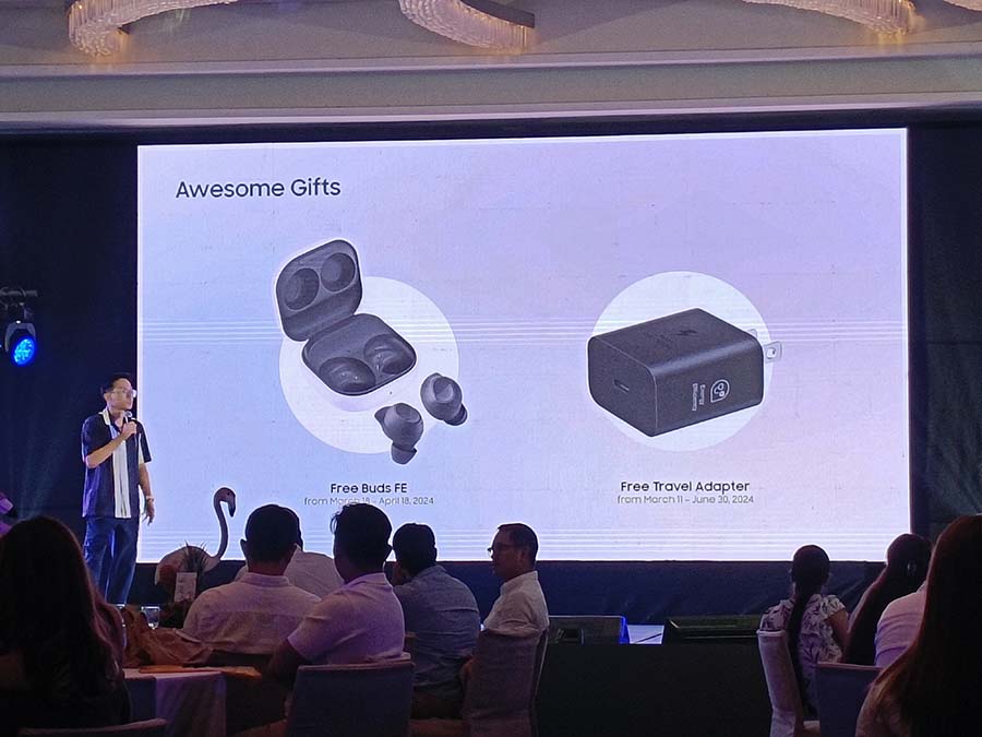 Free Galaxy Buds FE and Travel Adapter