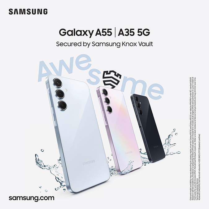 Samsung Galaxy A35 5G and Galaxy A55 5G