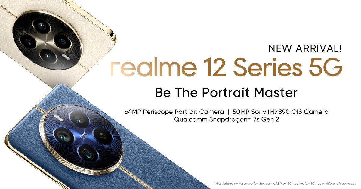 realme 12 Series 5G Now Available in Philippines.