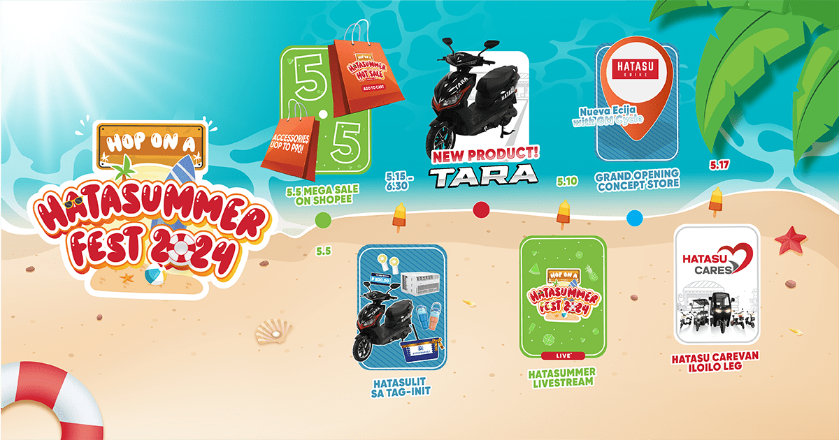Catch the HATASUmmer Fest 2024 Campaign and other Promos