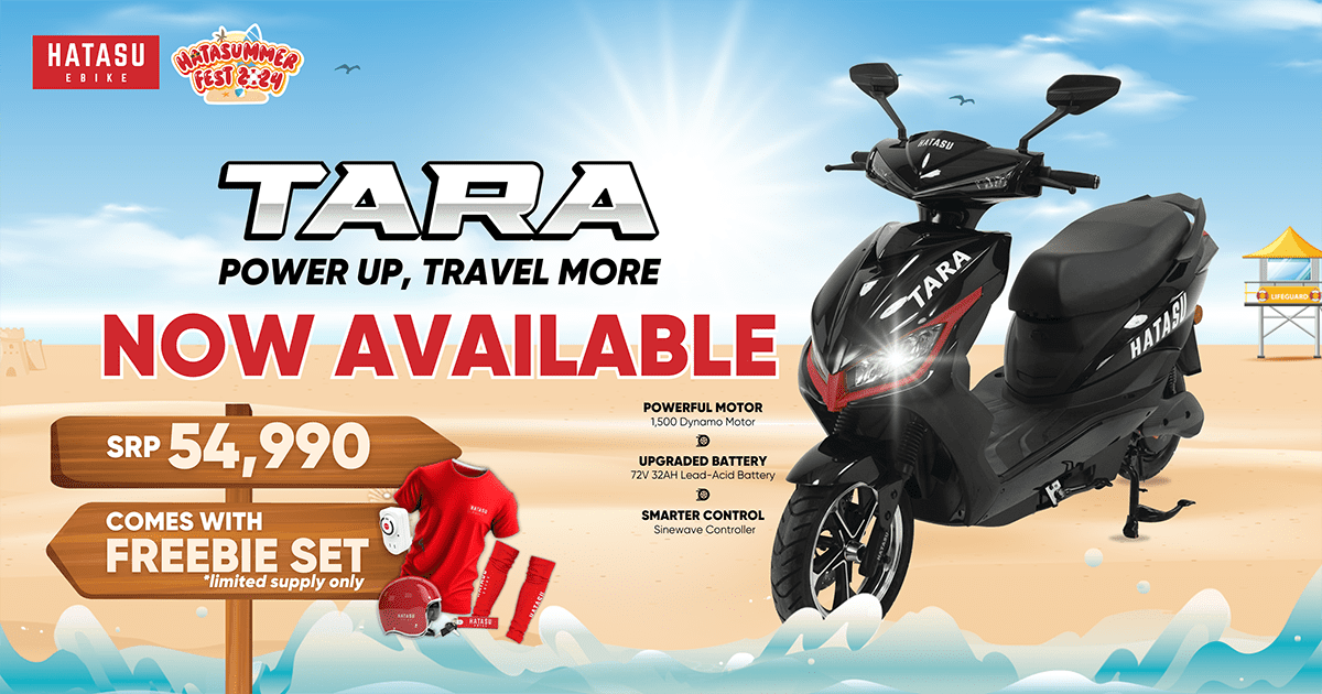 HATASU TARA eBike Now Available in the Philippines