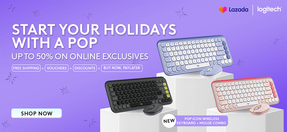 POP Icon wireless keyboard and mouse combo