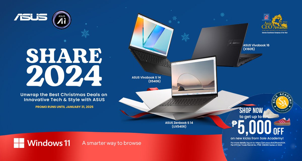 Share 2024 - Consumer Laptops