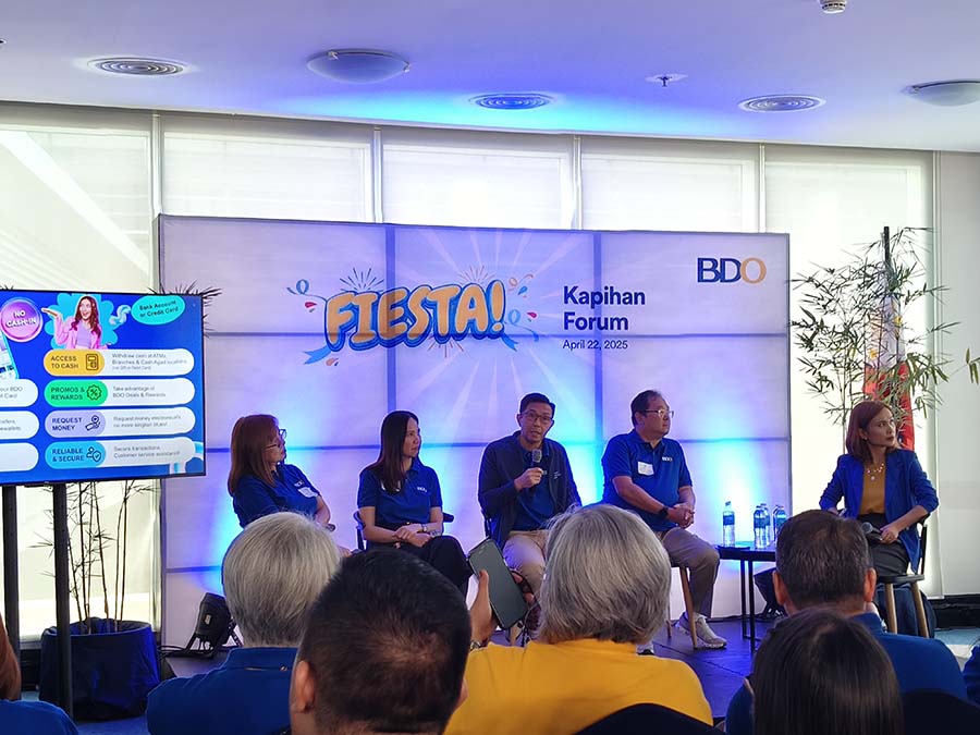 BDO Fiesta Kapihan Forum in Davao