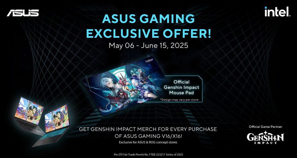 ASUS Gaming Partners with Genshin Impact