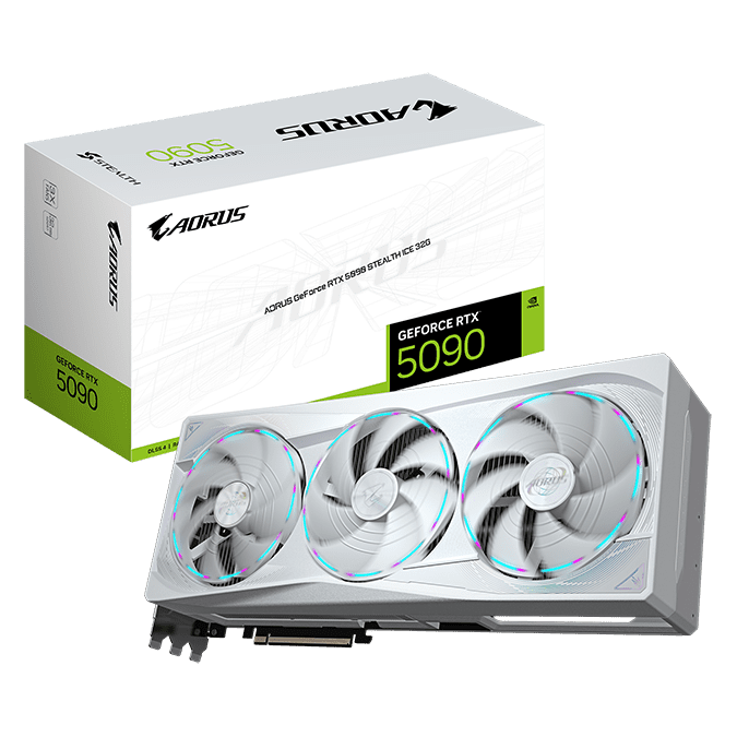 AORUS GeForce RTX 5090 STEALTH ICE