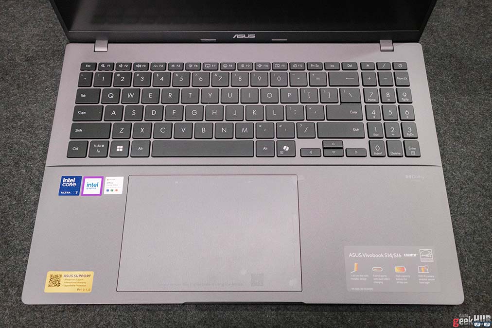 ASUS Trackpad and Keyboard