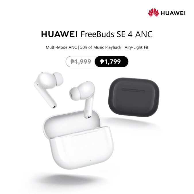 HUAWEI FreeBuds SE 4 ANC Now Available