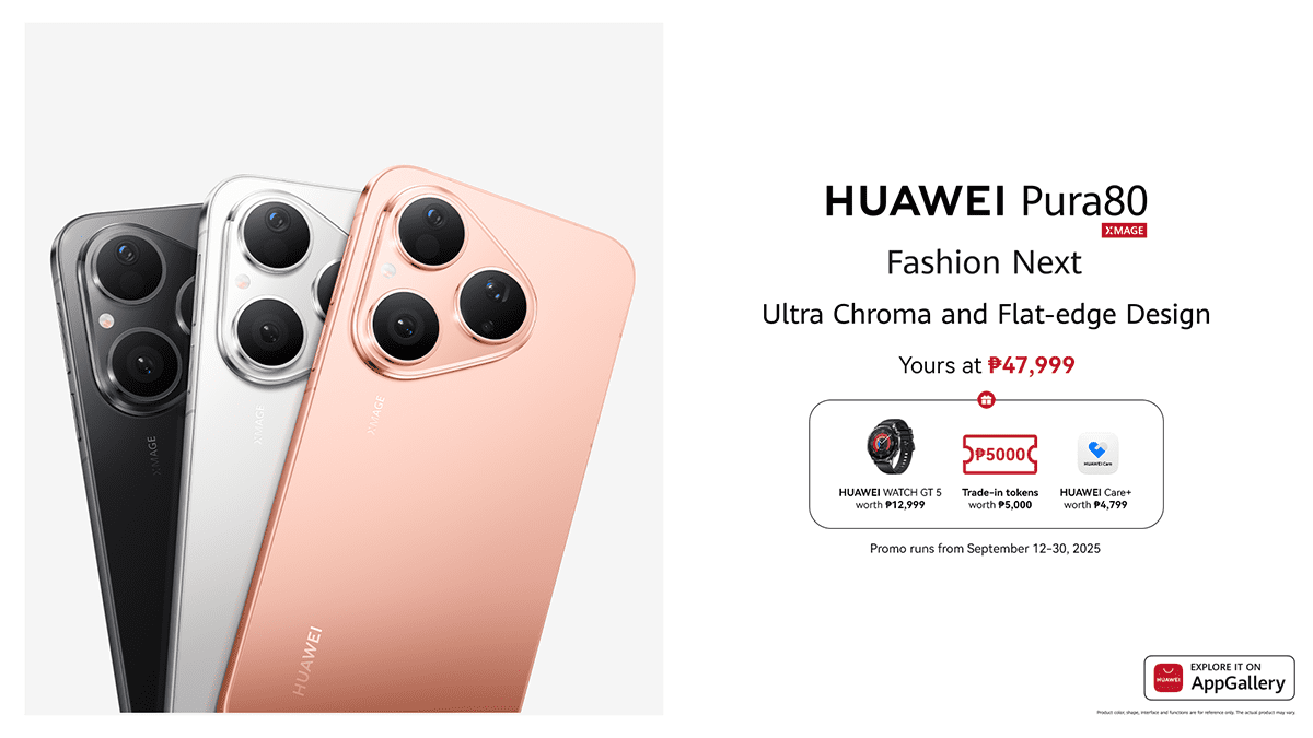 HUAWEI Pura 80 Now Available in the Philippines