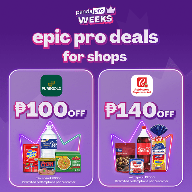 pandapro deals for shops