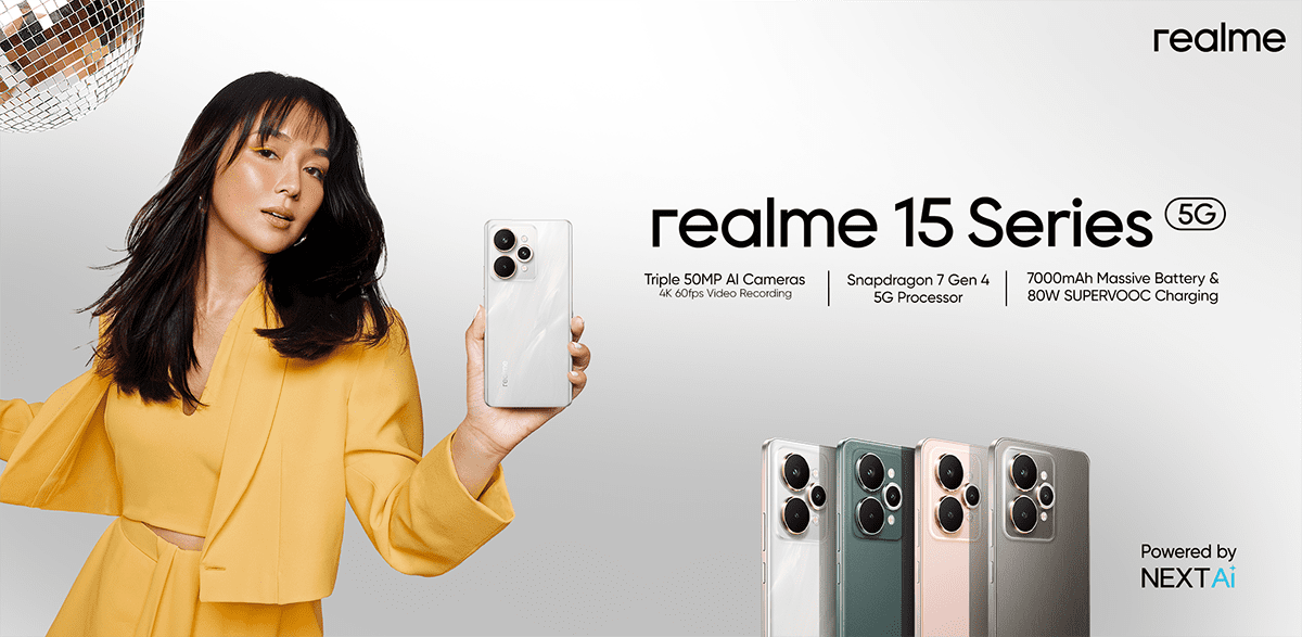 realme 15 Series 5G Now Available in PH