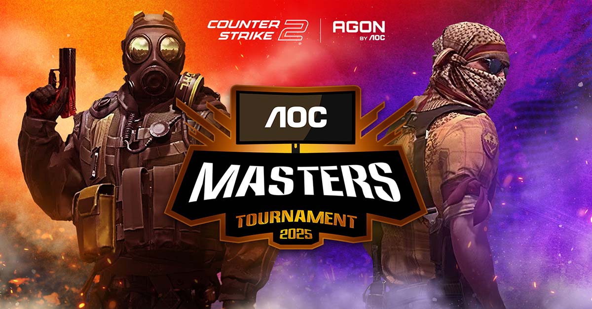 AOC Masters 2025 is back with Counter-Strike 2 Tournament