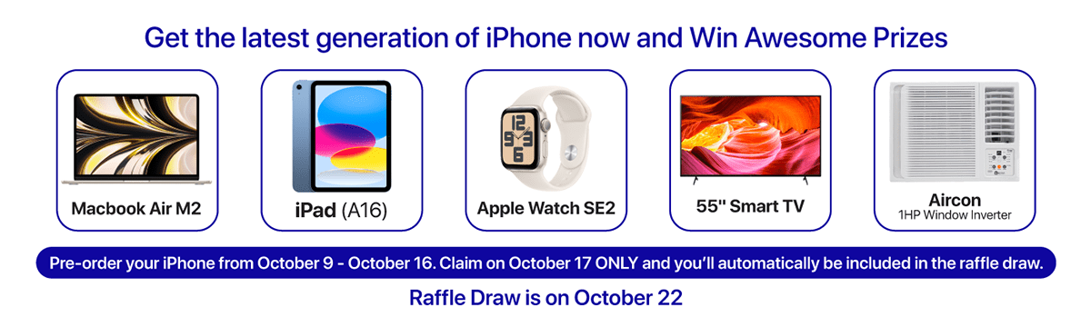 iPhone 17 at Abenson Pre-Order Raffle