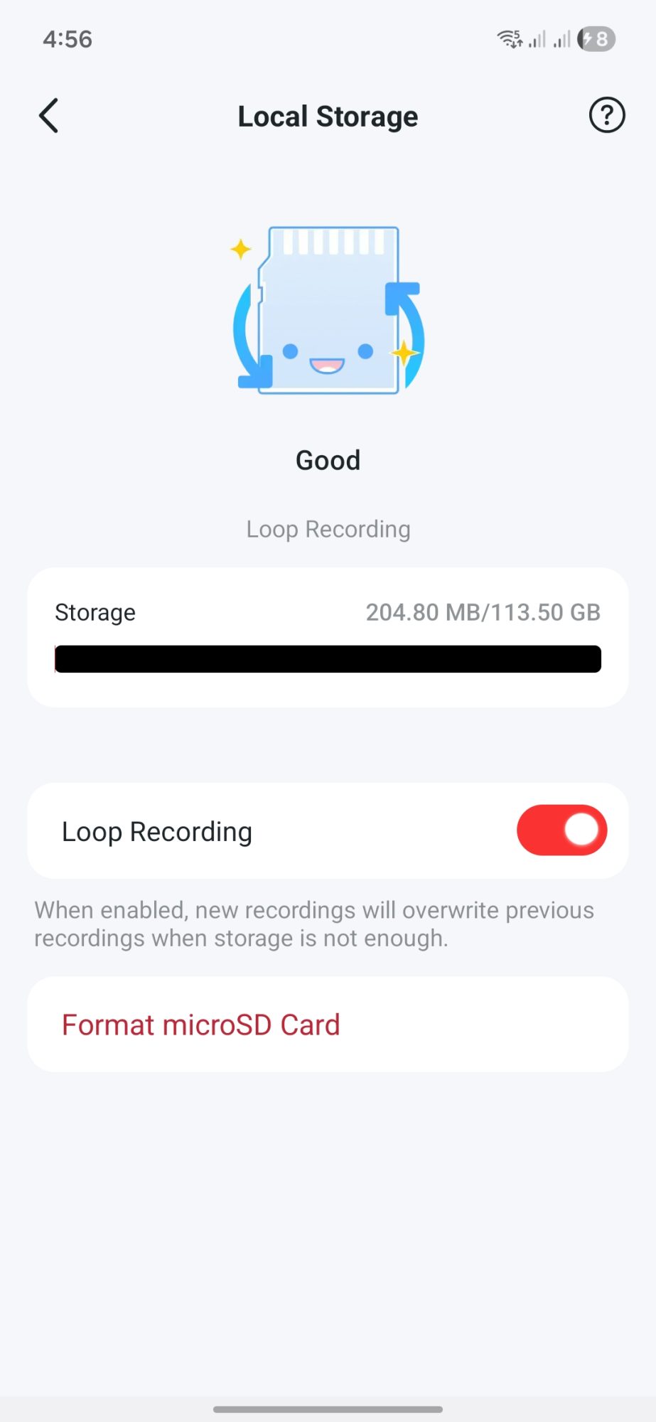 local storage