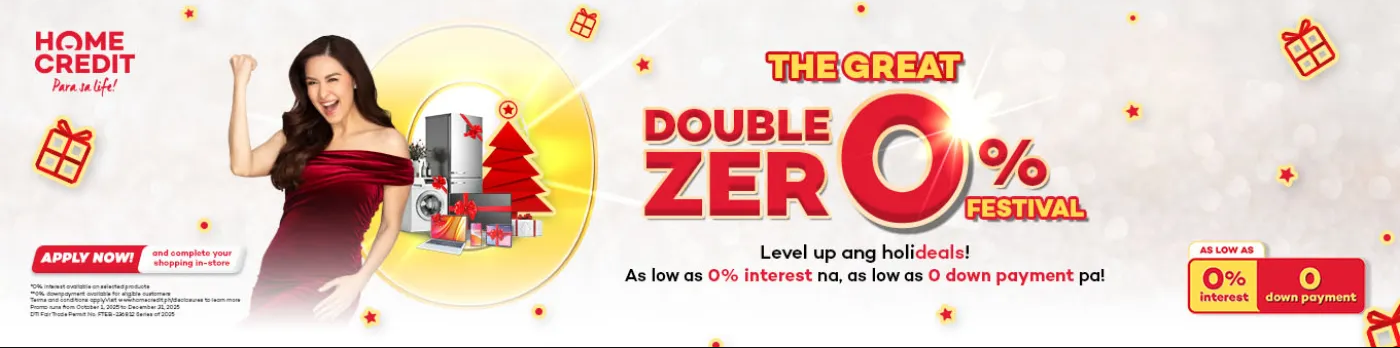 Home Credit The Great Double 0% Festival