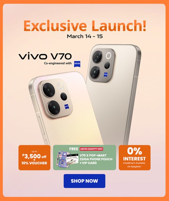 vivo V70 Shopee Exclusive Launch Promo