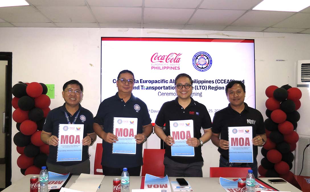CCEAP Partners with LTO Region XI for Safer Roads in the Region