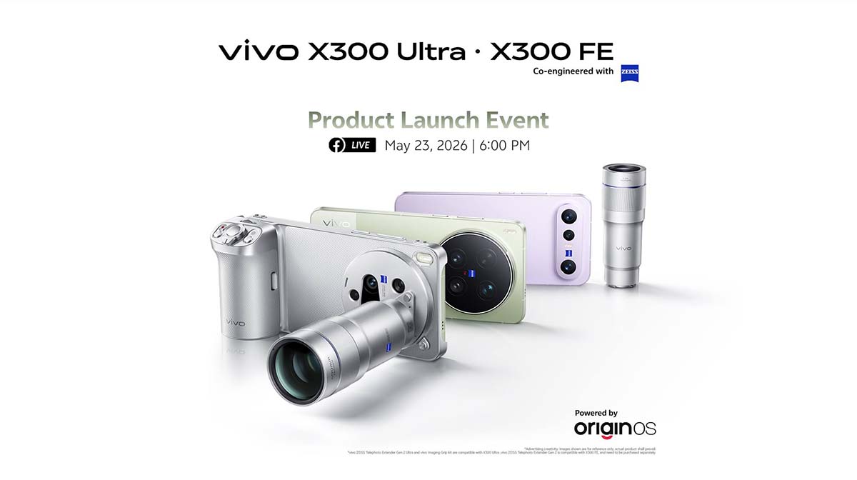 Catch the Launch of the vivo X300 Ultra on May 23 via FB Live