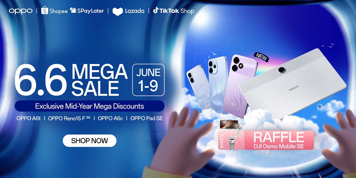 Catch the OPPO 6.6 Mid-Year Sale