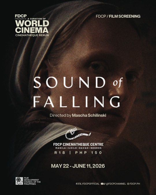 Cinematheque Centre Davao Cinema Schedule May 22 - June 11, 2026 World Cinema Rerun 4