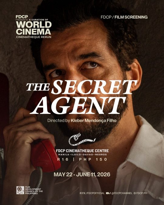 Cinematheque Centre Davao Cinema Schedule May 22 - June 11, 2026 World Cinema Rerun 7