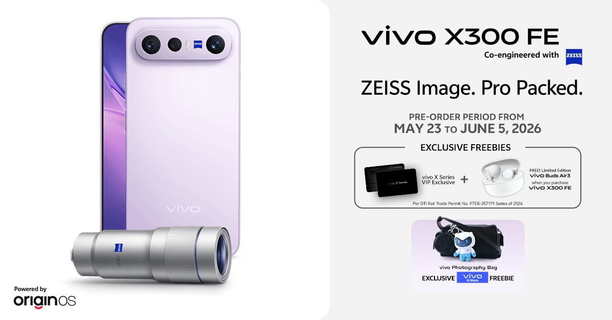 Compact Flagship for Creators vivo X300 FE Now on Pre-order