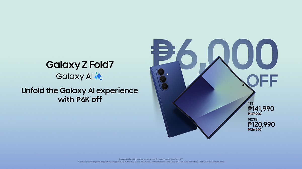 Galaxy Z Fold7 promo