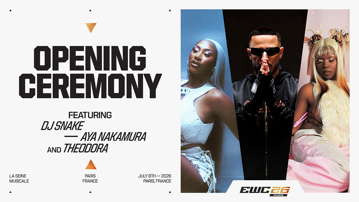 Aya Nakamura, DJ Snake, Theodora to Open Esports World Cup 2026