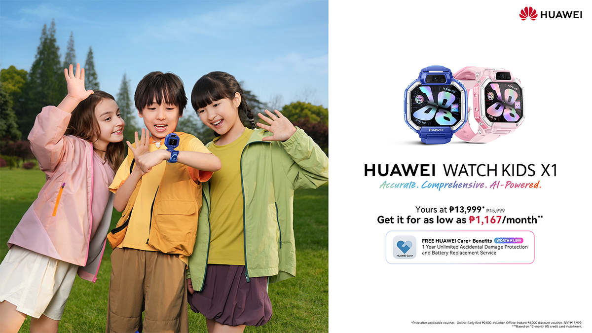 HUAWEI Watch Kids X1 Coming to PH on June 30
