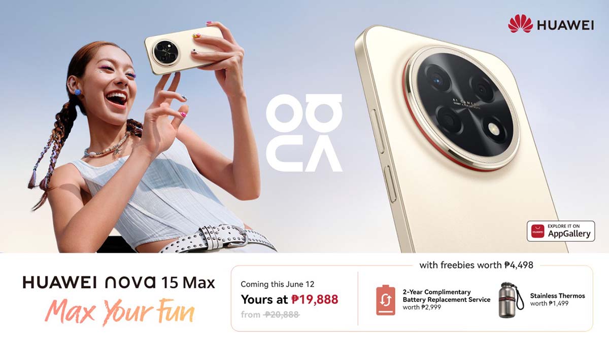HUAWEI nova 15 Max Coming to the Philippines on June 12