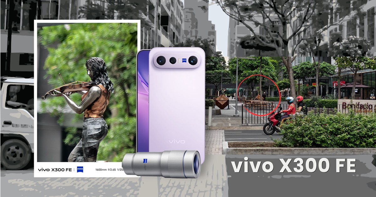 Here’s How a 1600mm Zoom Looks on the vivo X300 FE