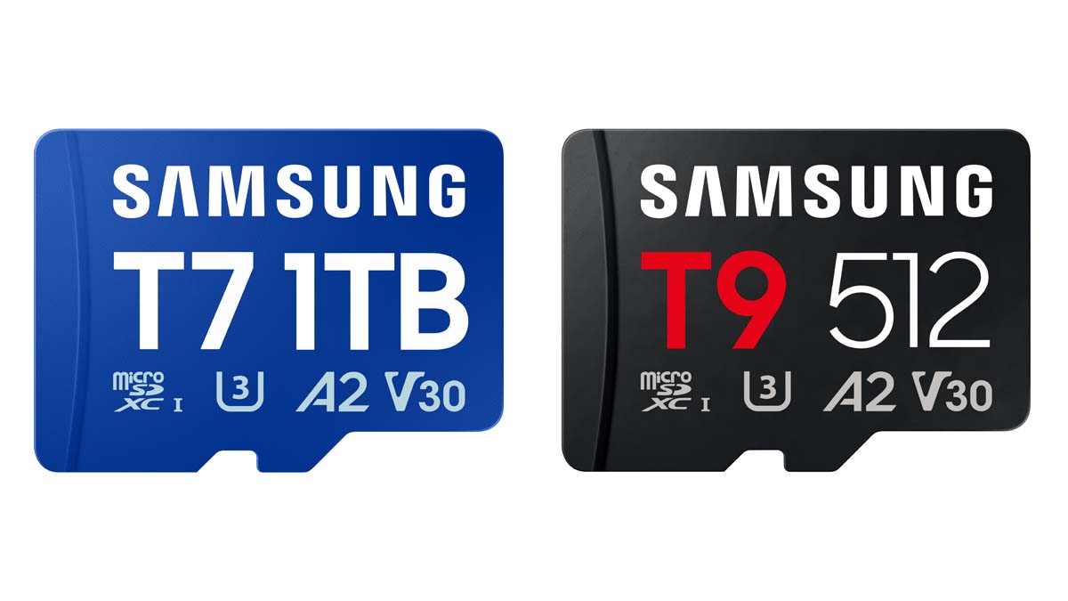 Samsung Launches New T7 microSD and T9 microSD Cards