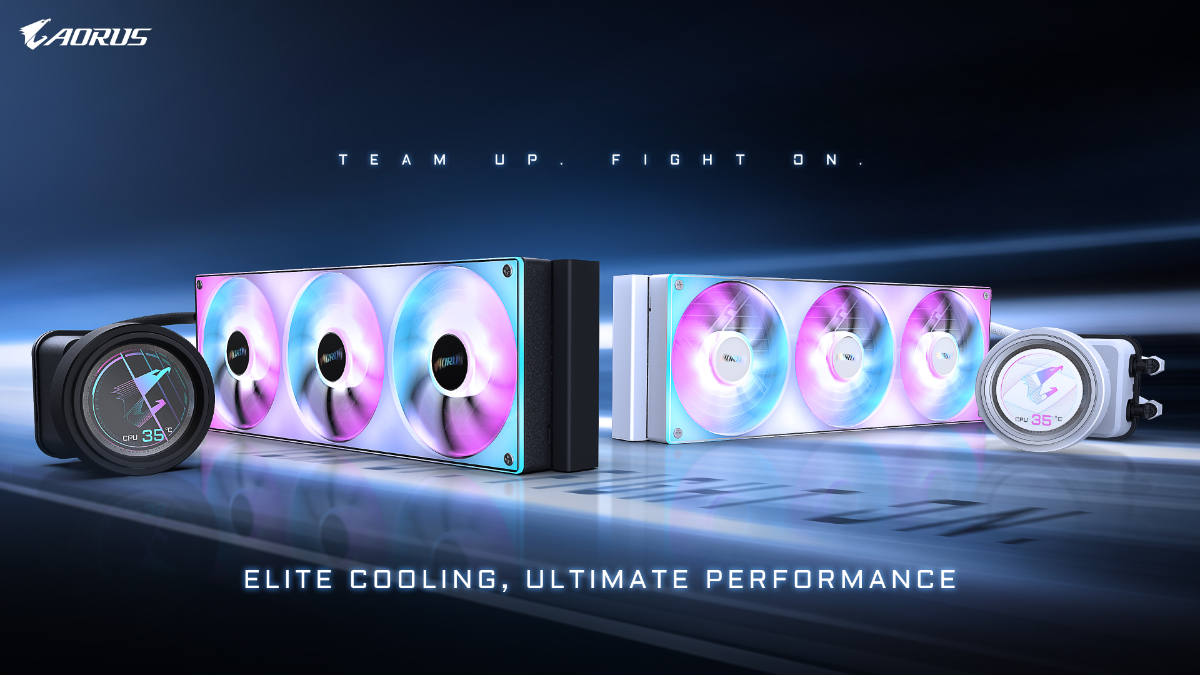 AORUS ELITE Series AIO Liquid Coolers Launched
