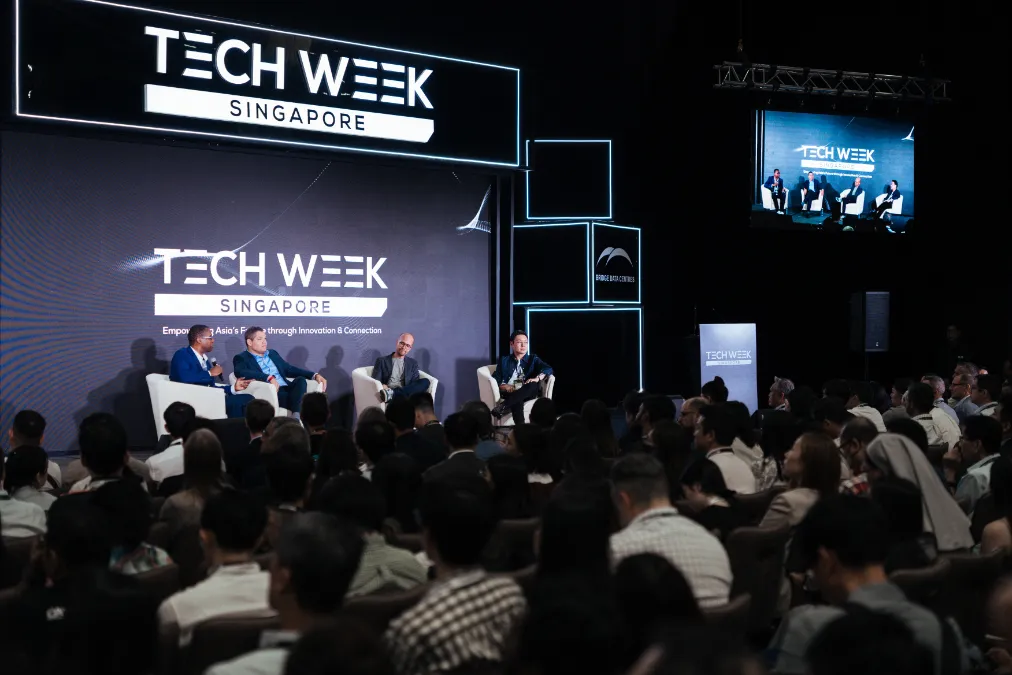 Executive Panel Discussion_ AI-Driven Business Transformation in the APAC Region Beyond 2025 (Image Credits - Tech Week Singapor