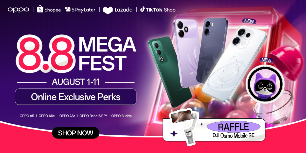 Score a Win a DJI Osmo Mobile SE at the OPPO 8.8 Sale