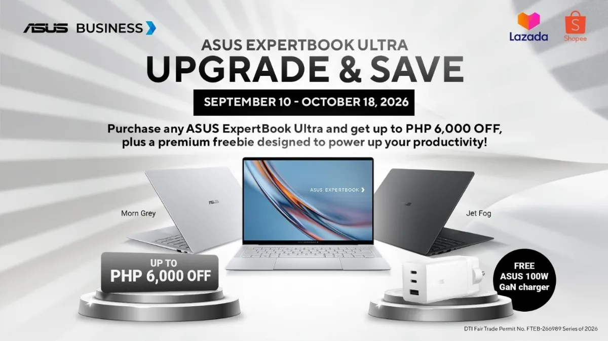 ASUS ExpertBook Ultra Retains Its ₱129,995 Introductory Price