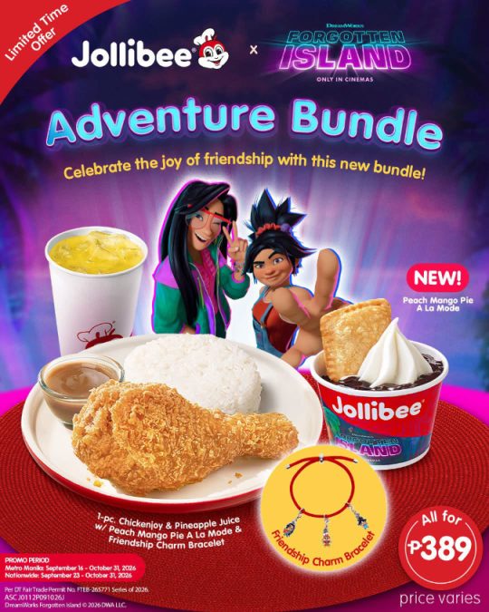 Jollibee Introduces Forgotten Island Adventure Bundle