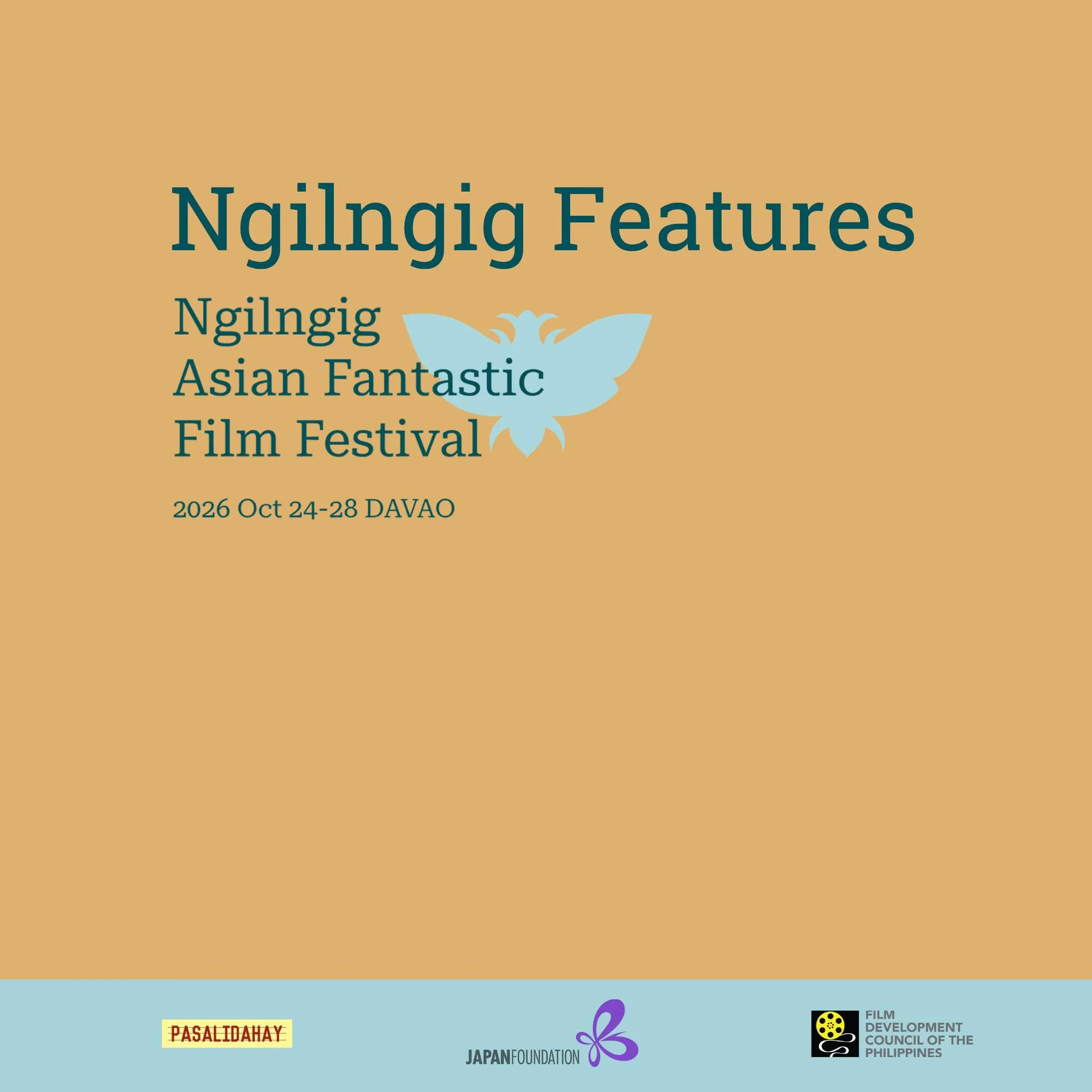 Cinematheque Centre Davao Cinema Schedule October 24 - 28, 2026 Ngilngig Asian Fantastic Festival